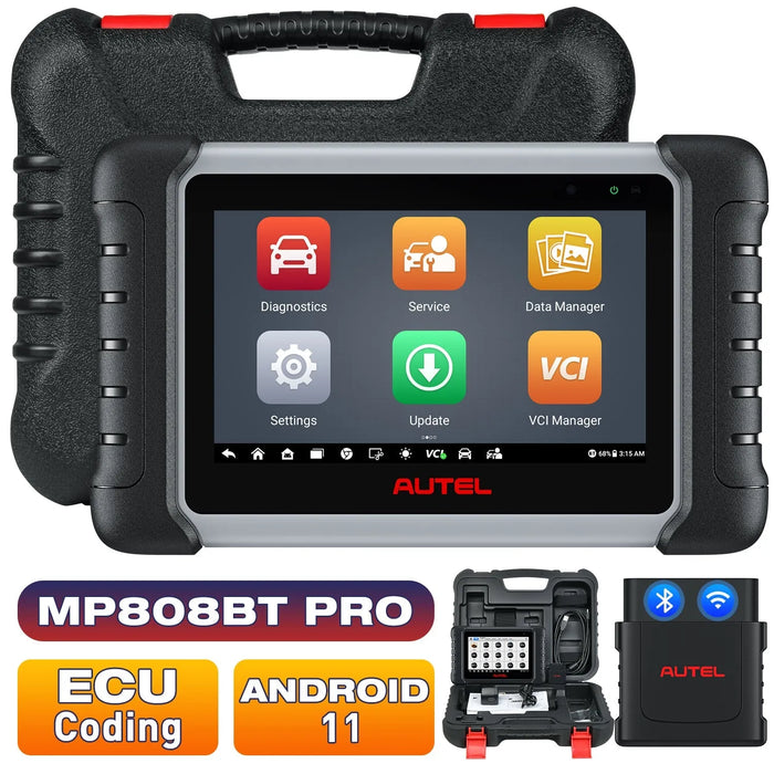 【2-Year Free Update】Autel MaxiPRO MP808BT PRO Wireless Diagnostic Scanner, Bi-Directional Control, Upgrade Ver. of MP808/MP808BT