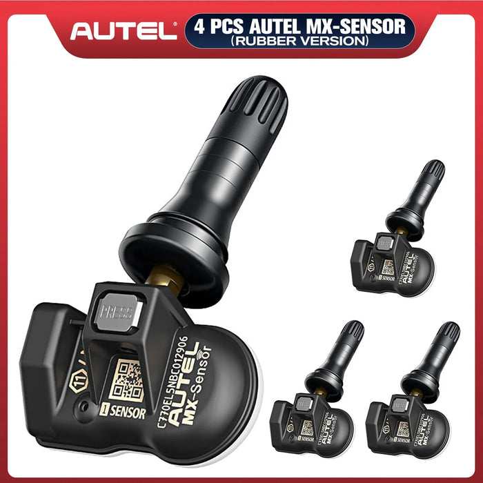 4pcs Autel MX-Sensor Dual Frequency 315mhz & 433mhz 2in1 Tire Pressure Sensor Winter Tire Exchange TPMS Sensors