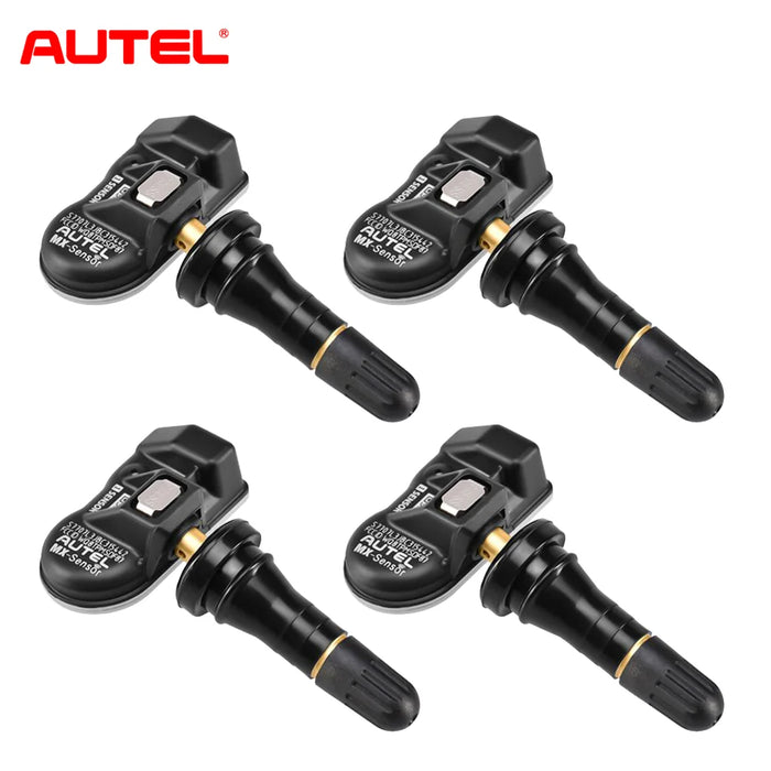 4pcs Autel MX-Sensor Dual Frequency 315mhz & 433mhz 2in1 Tire Pressure Sensor Winter Tire Exchange TPMS Sensors