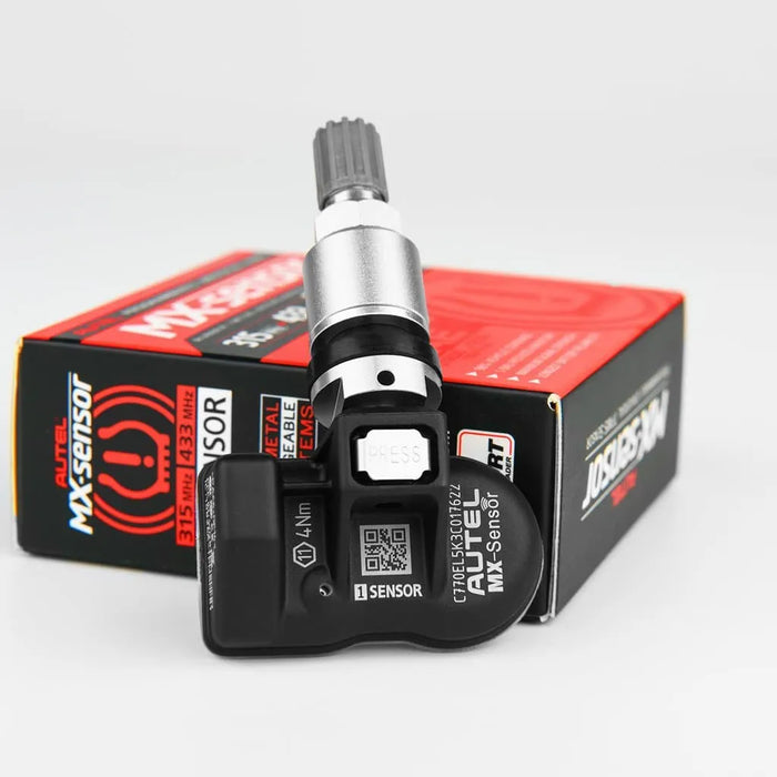 50pcs Autel TPMS MX-Sensor 315MHz & 433MHz 2in1 Tire Pressure Sensors Winter Tire Exchange Universal Clamp In