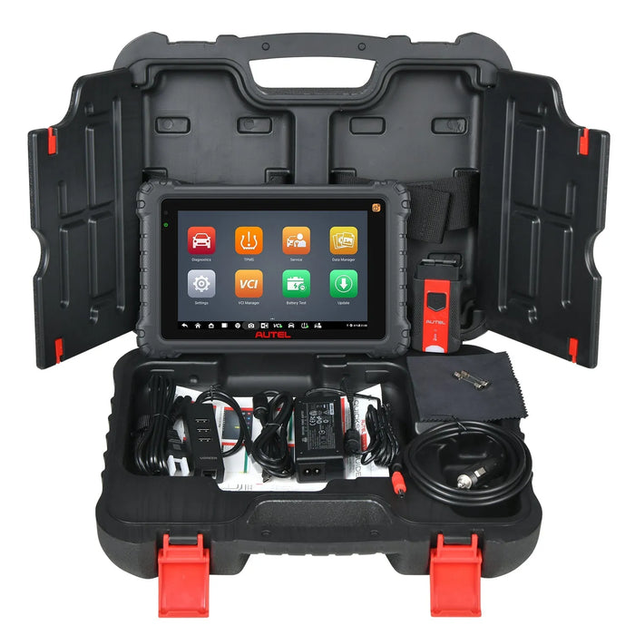 Autel MaxiCOM MK906S Pro2-TS / MK906 Pro-TS Full Kit with Autel MV108S & BT506, Full TPMS Functions, Advanced ECU Coding, Bi-Directional Control, Auto Scan 2.0, 36+ Services, Plus 4PCS Metal MX-Sensor & 4PCS Rubber MX-Sensor