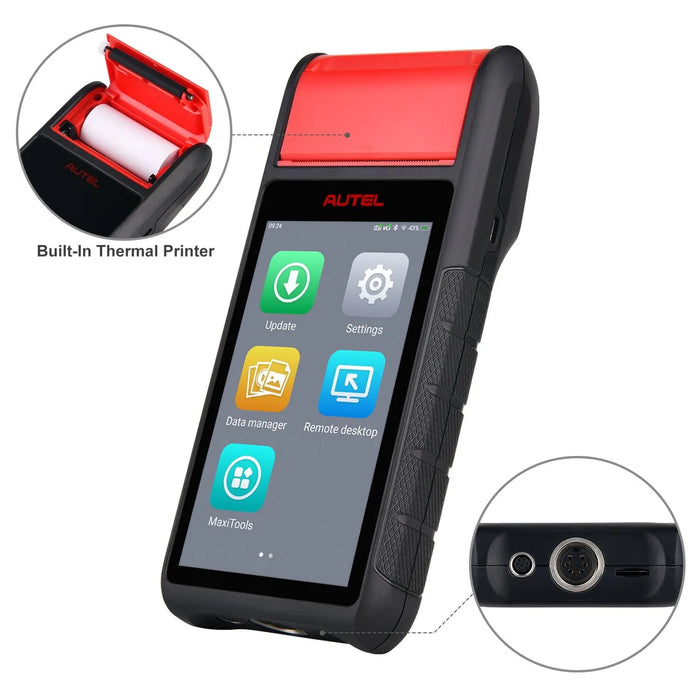 Autel MaxiBAS BT608 Car Battery Tester Vehicle Battery & Electrical System Analyzer Circuit Tester