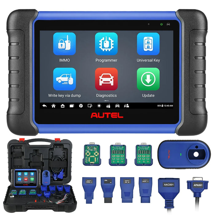 【2-Year Free Update】Autel MaxiIM IM508S PRO Automotive Key Programming Tool Comes with The XP400 PRO, OE-Level All Systems Diagnostics, 3000+ Active Tests, 40+ Service, Upgrade of IM508S, and 2 Free Random Ikeys