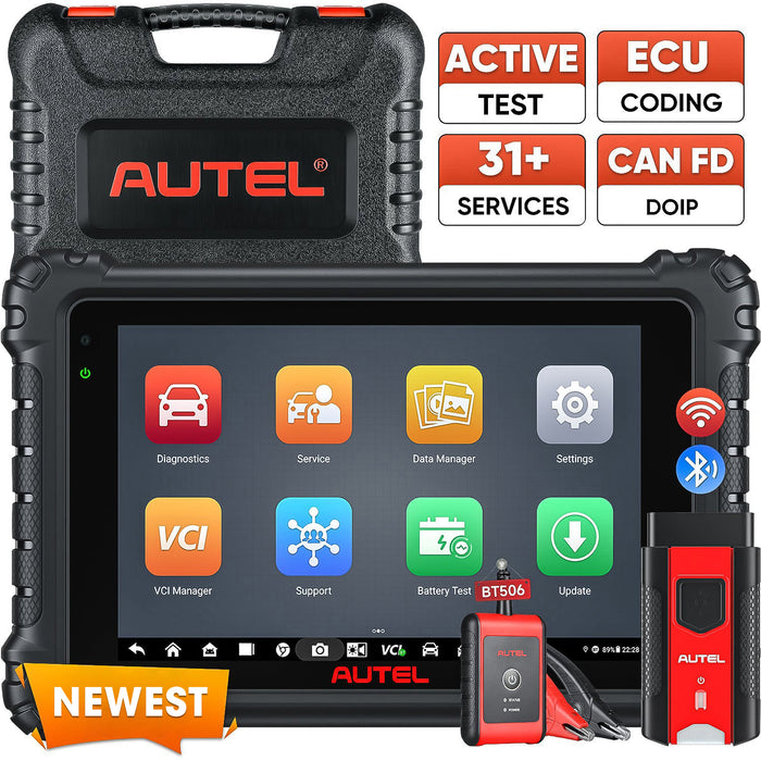 Autel MaxiCOM MK906S PRO Scanner Upgraded of MS906 Pro/MK906BT/MK906 Pro Diagnostic Tool with Advanced ECU Coding, Bi-Directional Control & 36+ Services