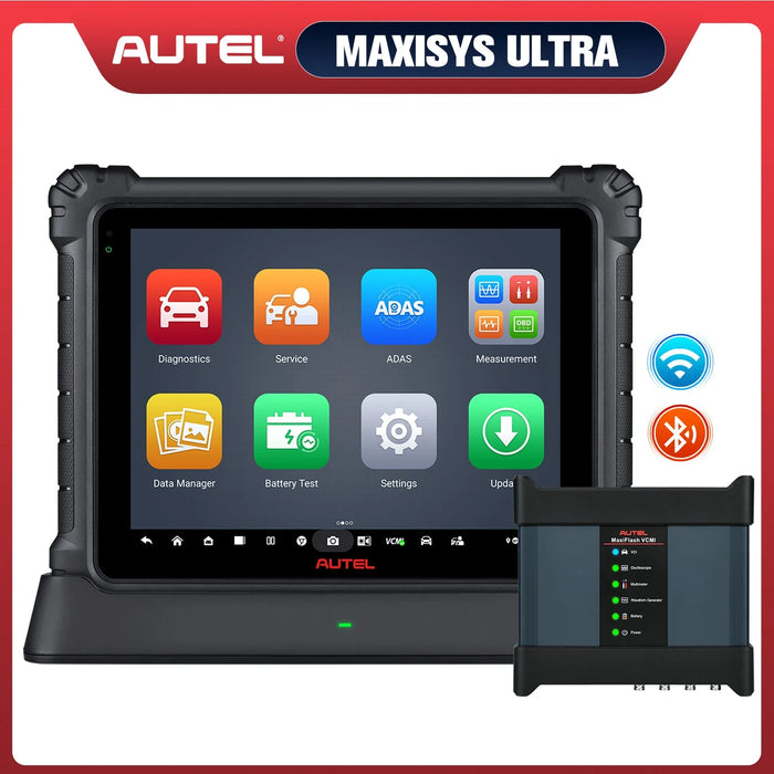 Autel Maxisys Ultra 2025 Top Intelligent Diagnostic Tool with 5-in-1 VCMI, Topology Map, 40+ Services, ECU Programming & Coding (Upgraded Ver. of MS919/ MS909/ Elite II)