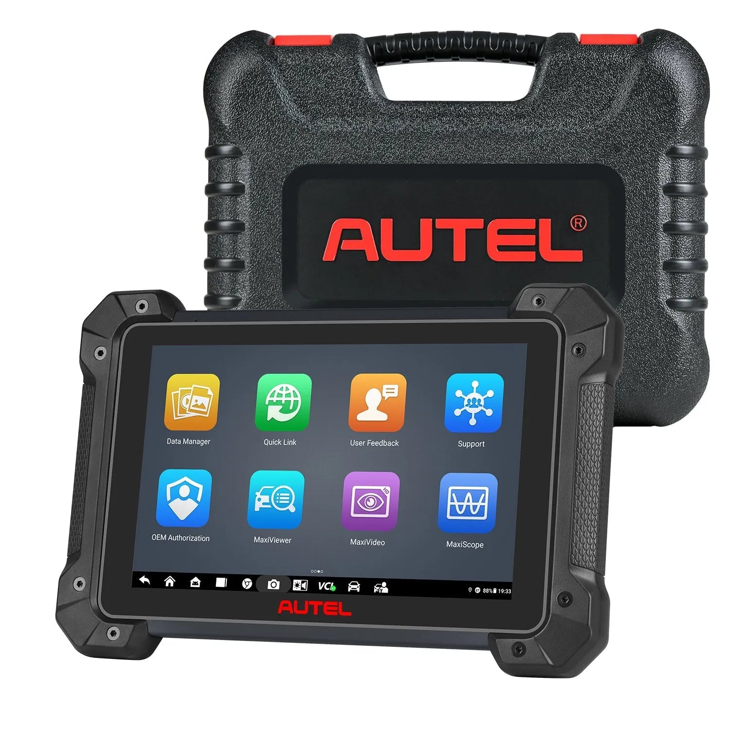 Autel MaxiCOM MK908 II 2026, OE-Level Full Systems Diagnostic Tool With Advanced ECU Coding, Support Bi-Directional Control, 36+ Maintenance Services, AutoScan 2.0,  VAG Guided Functions, Pre & Post ScanUpgraded Version of Autel MK908/MS908
