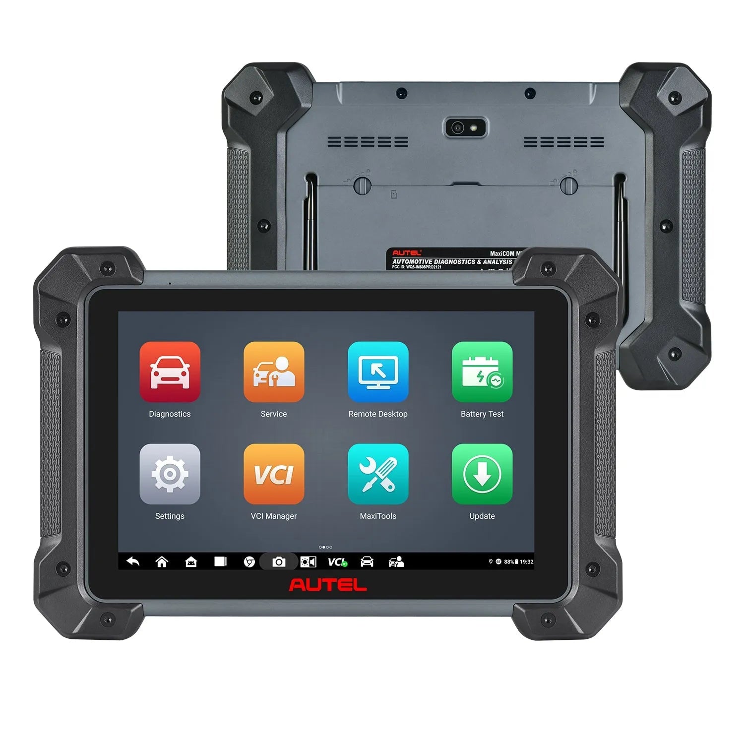 Autel MaxiCOM MK908 II 2026, OE-Level Full Systems Diagnostic Tool With Advanced ECU Coding, Support Bi-Directional Control, 36+ Maintenance Services, AutoScan 2.0,  VAG Guided Functions, Pre & Post ScanUpgraded Version of Autel MK908/MS908