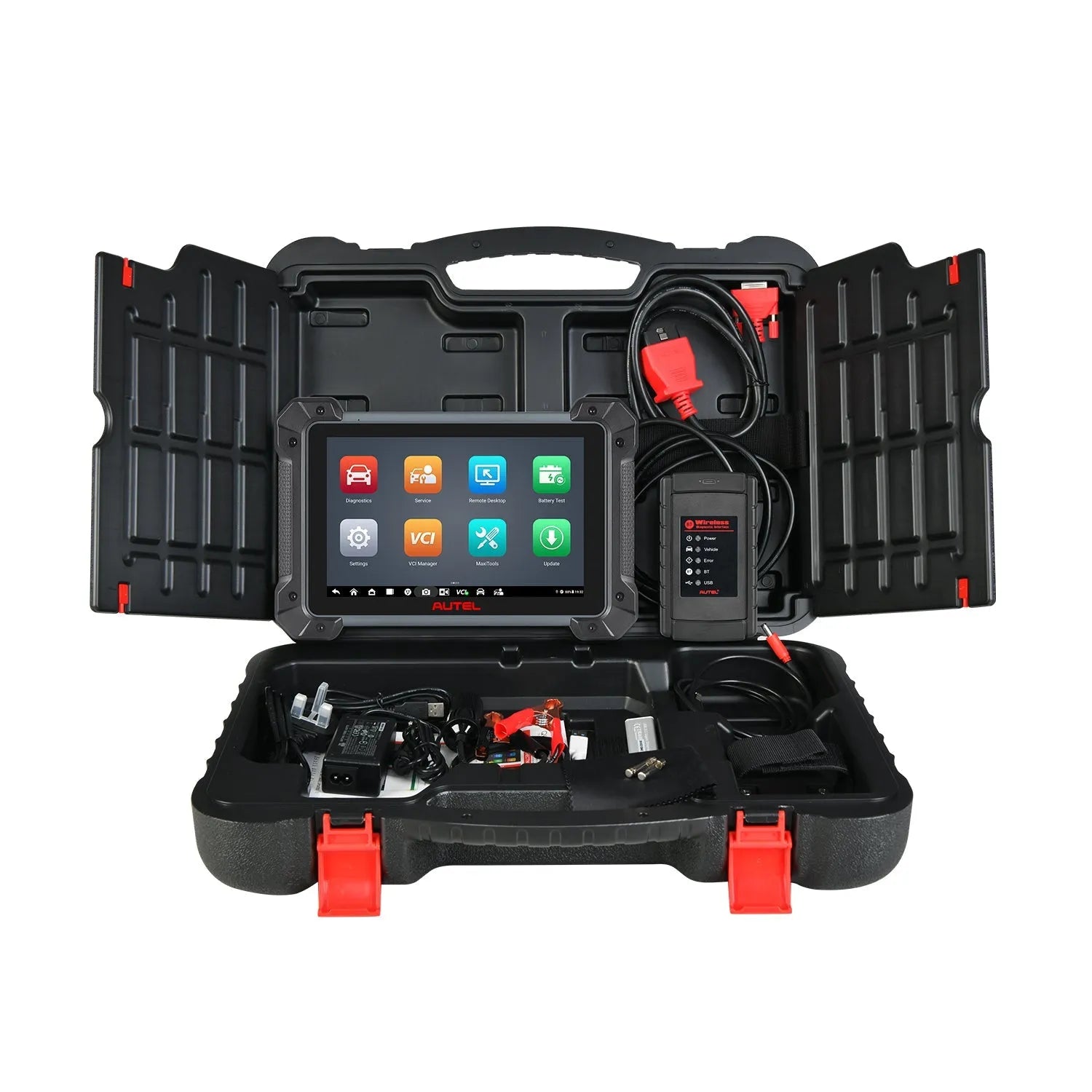 Autel MaxiCOM MK908 II 2026, OE-Level Full Systems Diagnostic Tool With Advanced ECU Coding, Support Bi-Directional Control, 36+ Maintenance Services, AutoScan 2.0,  VAG Guided Functions, Pre & Post ScanUpgraded Version of Autel MK908/MS908