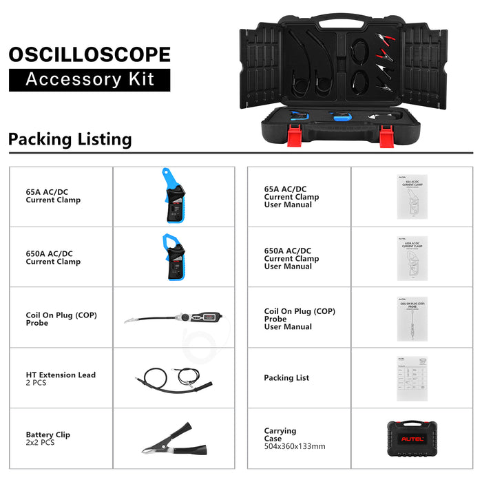 Autel MaxiSYS MSOAK Oscilloscope Accessory Kit 