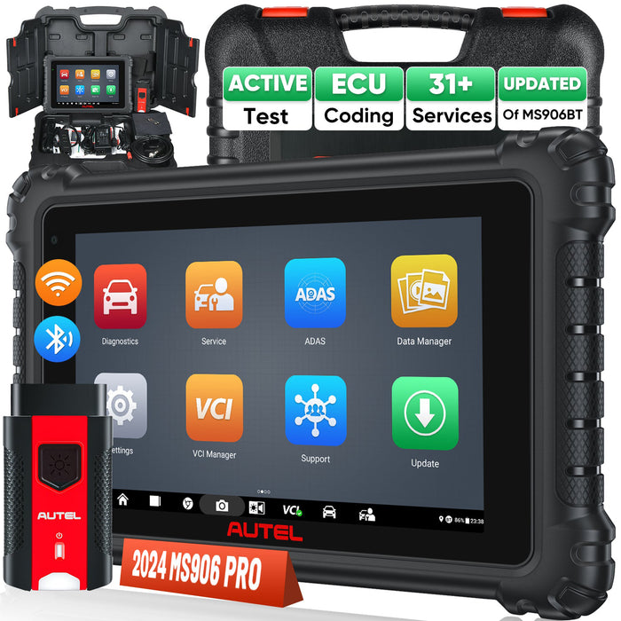 Autel MaxiSys MS906 Pro Diagnostics Scan Tool, 31+ Service and All-System Diagnostics