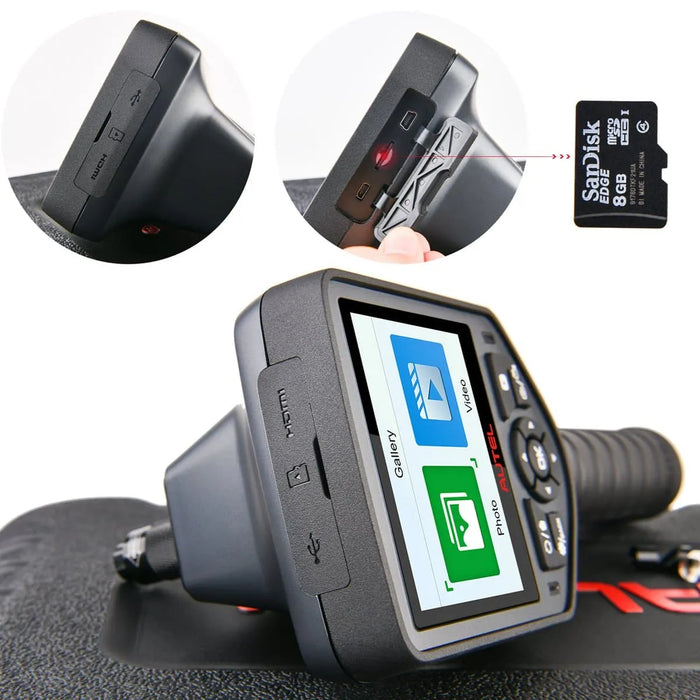Autel Maxivideo MV460 1080P HD Industrial Videoscope, Waterproof Inspection Camera with Full-Color Screen, 7X Digital Zoom