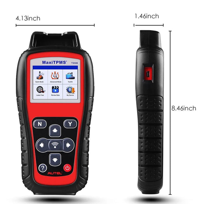 Autel MaxiTPMS TS508K TS508 Pro TPMS Tool Winter Snow Tire All Season Tires Summer Tyre Replacement with 8pc Sensors