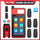 2025 Autel MaxiIM KM100 Auto Key IMMO Universal Key Generator Kit with 5pcs Universal IKEY(4-Button)