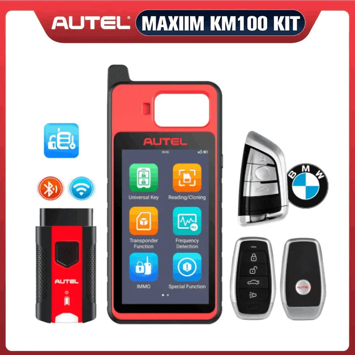 2025 Autel MaxiIM KM100(X) with Random AUTEL IKey for BMW