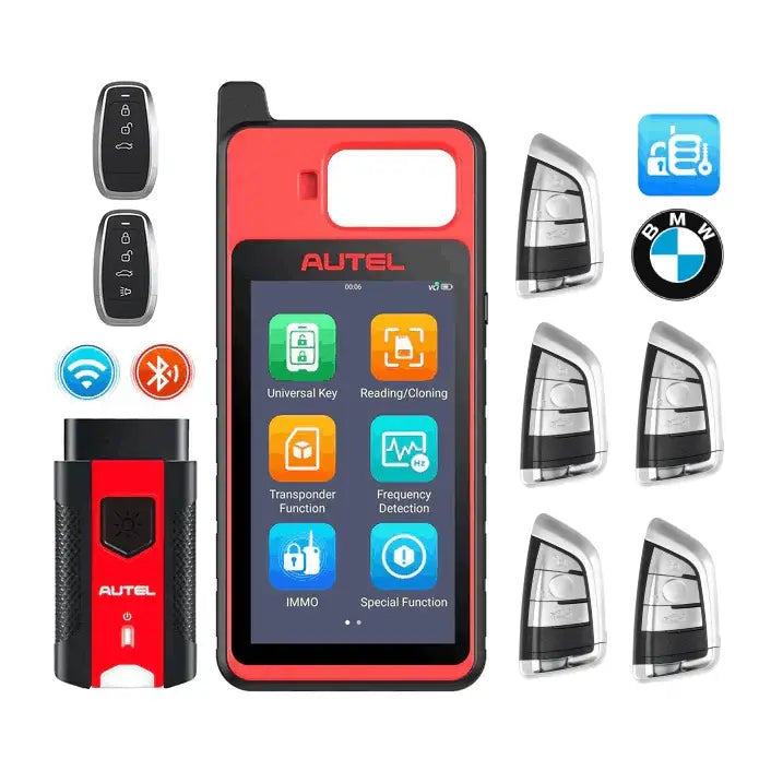 Autel MaxiIM KM100 Key Programmer for Car Key Programming, Key Addition and Lost Key Replacement Across 700+ Vehicle Models Including Toyota, Honda and Nissan