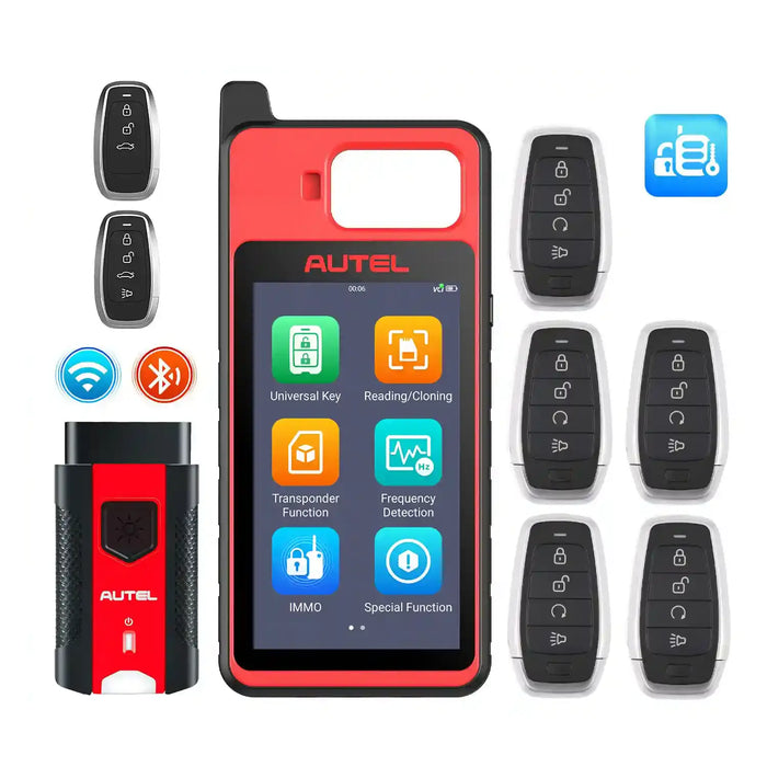 Autel MaxiIM KM100 Key Programmer for Car Key Programming, Key Addition and Lost Key Replacement Across 700+ Vehicle Models Including Toyota, Honda and Nissan