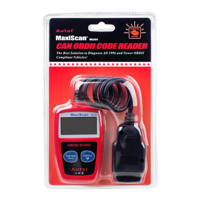 Autel MaxiScan MS309 CAN OBD2 Scan Tool Auto Diagnostic Tool for Check Engine Light