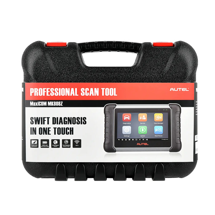 Autel MaxiCOM MK808S/MK808Z | Automotive Diagnostic Scanner | All System Diagnostics | 28+ Reset Service | 3000+ Active Test | NO IP Limitation | 2025 Upgraded of MK808/MX808