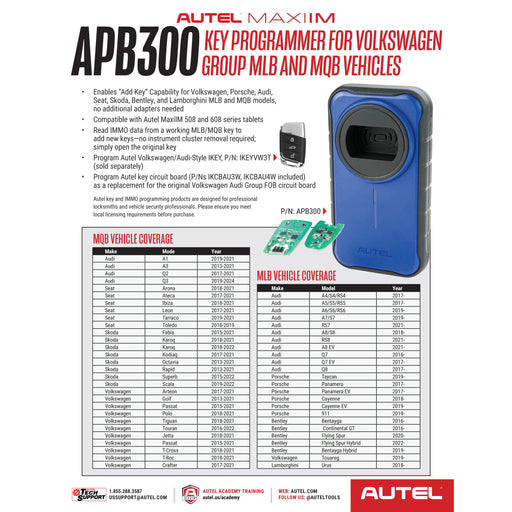 Autel MaxiIM APB300 Flyer