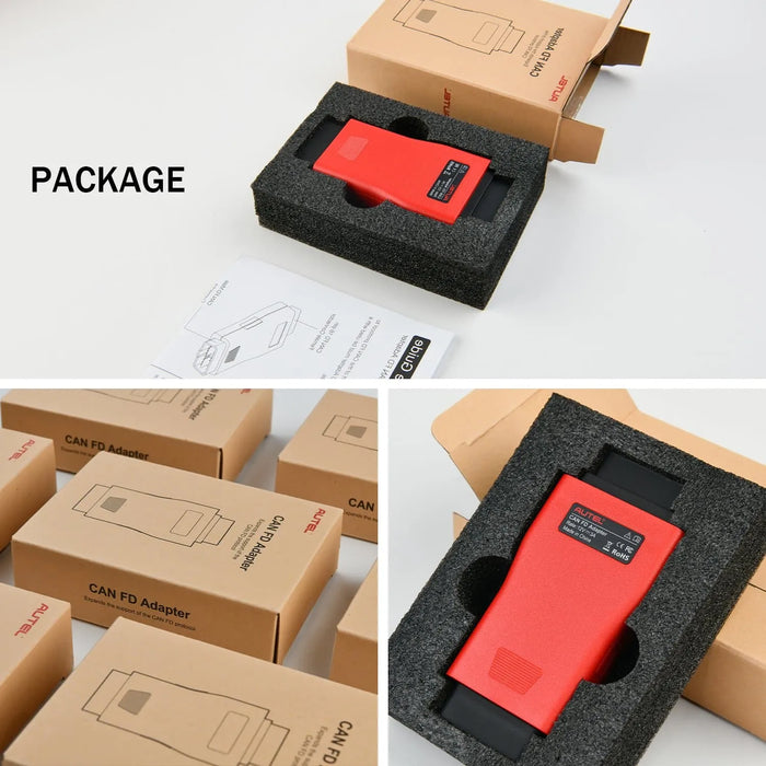 Autel CAN FD Adapter for 2018-2020 Ford/ GM Vehicles, Work with Autel Tablet Scanner to Diagnose CAN FD-equipped Vehicles
