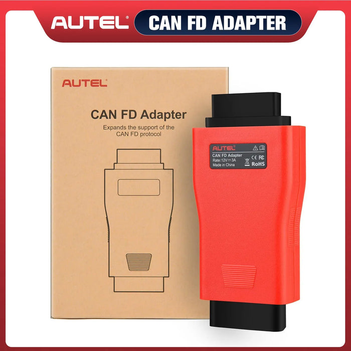 Autel CAN FD Adapter for 2018-2020 Ford/ GM Vehicles, Work with Autel Tablet Scanner to Diagnose CAN FD-equipped Vehicles