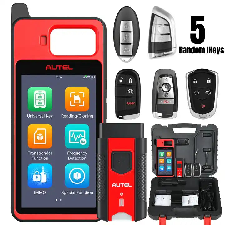 Autel MaxiIM KM100 Key Programmer for Car Key Programming, Key Addition and Lost Key Replacement Across 700+ Vehicle Models Including Toyota, Honda and Nissan