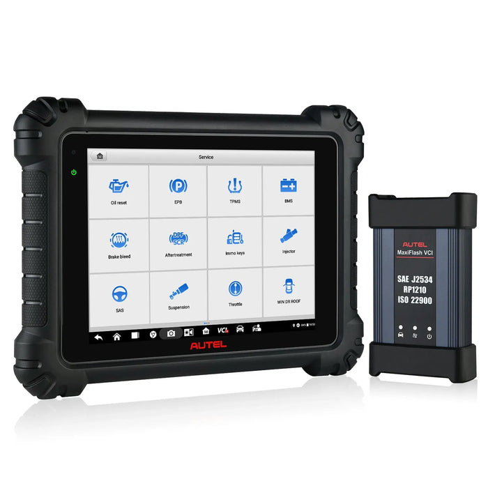 Autel MaxiSys MS909 Diagnostic Scanner with MaxiFlash VCI, J2534 ECU Programming & Coding, Bi-Directional Control, 36+ Special Services, Same as Ultra/ MS919