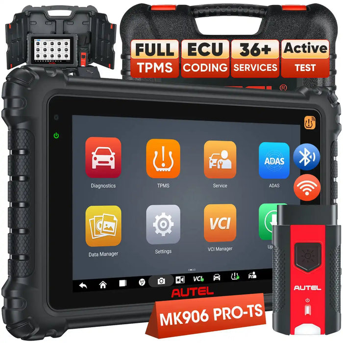 Autel MaxiCOM MK906S Pro2-TS/MK906Pro TS Autel Scanner with TPMS Functions ECU Coding, Bi-directional Control