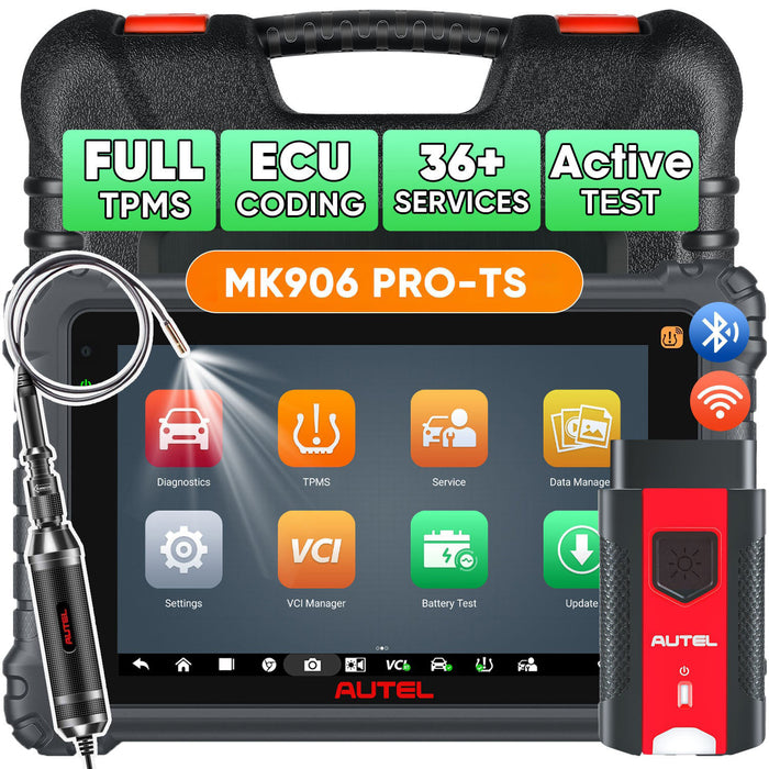 Autel MaxiCOM MK906Pro TS Autel Scanner with TPMS Functions ECU Coding, Bi-directional Control