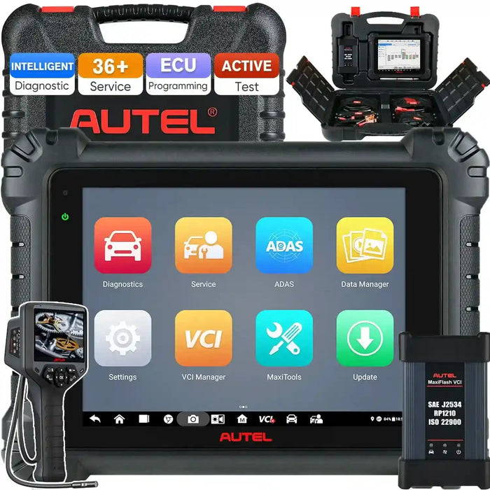 Autel MaxiSys MS909 Diagnostic Scanner with MaxiFlash VCI, J2534 ECU Programming & Coding, Bi-Directional Control, 36+ Special Services, Same as Ultra/ MS919