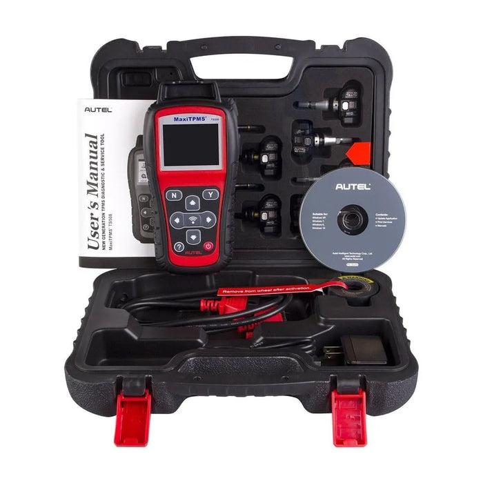 Autel MaxiTPMS TS508K TS508 Pro TPMS Tool Winter Snow Tire All Season Tires Summer Tyre Replacement with 8pc Sensors