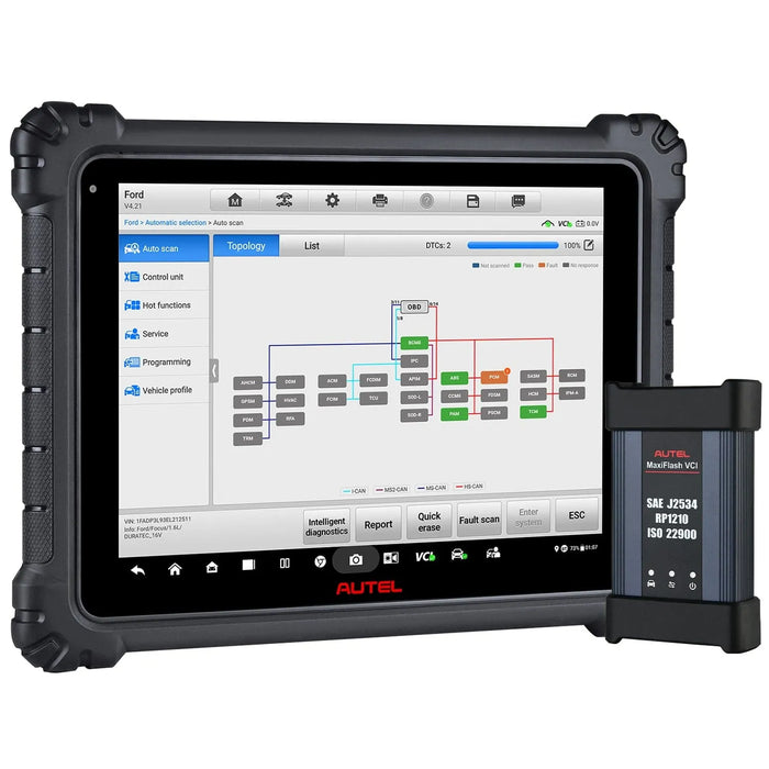 【2-Year Free Update】Autel MaxiCOM Ultra Lite S All System Diagnostic Scanner, Motor TruSpeed Repair, New Topology 2.0, ECU Programming & Coding, 3000+ Active Test, 36+ Service, Upgrade Of Maxisys MS919/ Elite II Pro