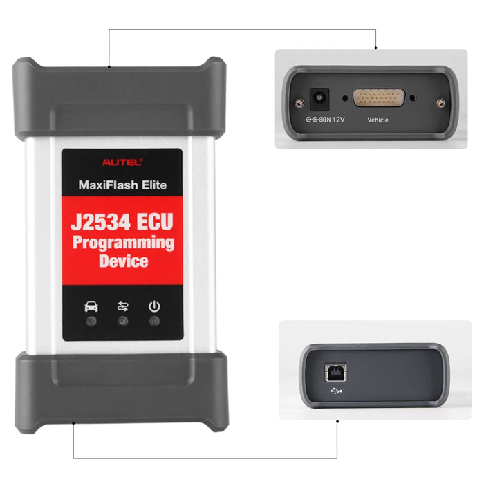 Autel MaxiFlash Elite J2534 ECU Programming Tool Fit for Maxisys MS908/MS908P/MK908 Pro