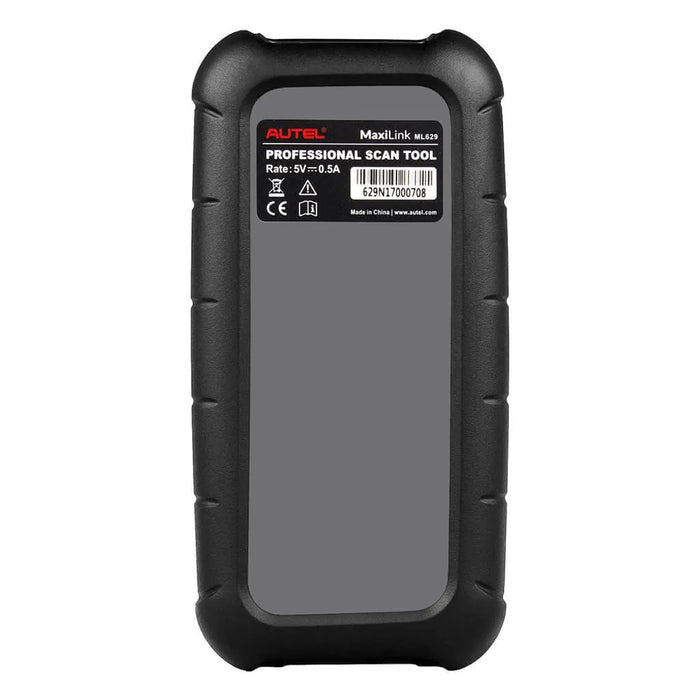 Autel MaxiLink ML629 OBD2 Scanner, ABS SRS Engine Transmission Diagnostic Scan Tool, Same as AL629 for DIYers Professionals