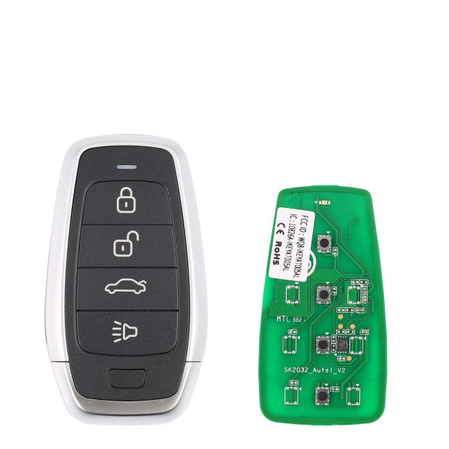 AUTEL IKEYAT004CL Independent 4 Button Universal Smart Key
