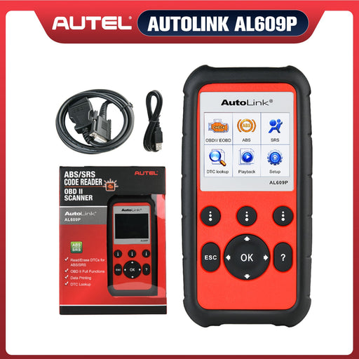 Autel AutoLink AL609P OBD2 Code Reader