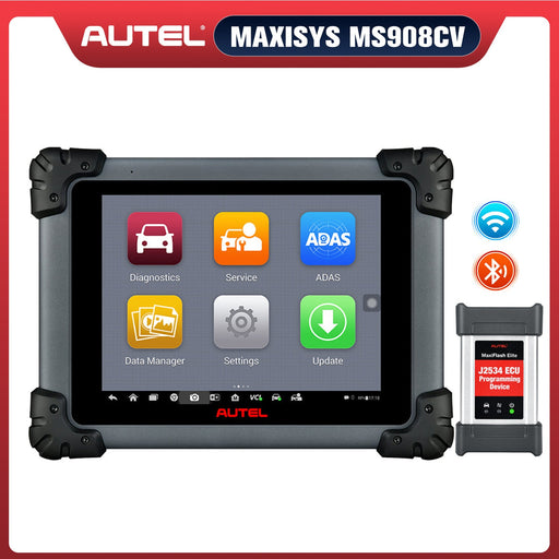 Autel Maxisys CV MS908CV Heavy Duty Truck Diagnostic Tool, Diesel Scanner